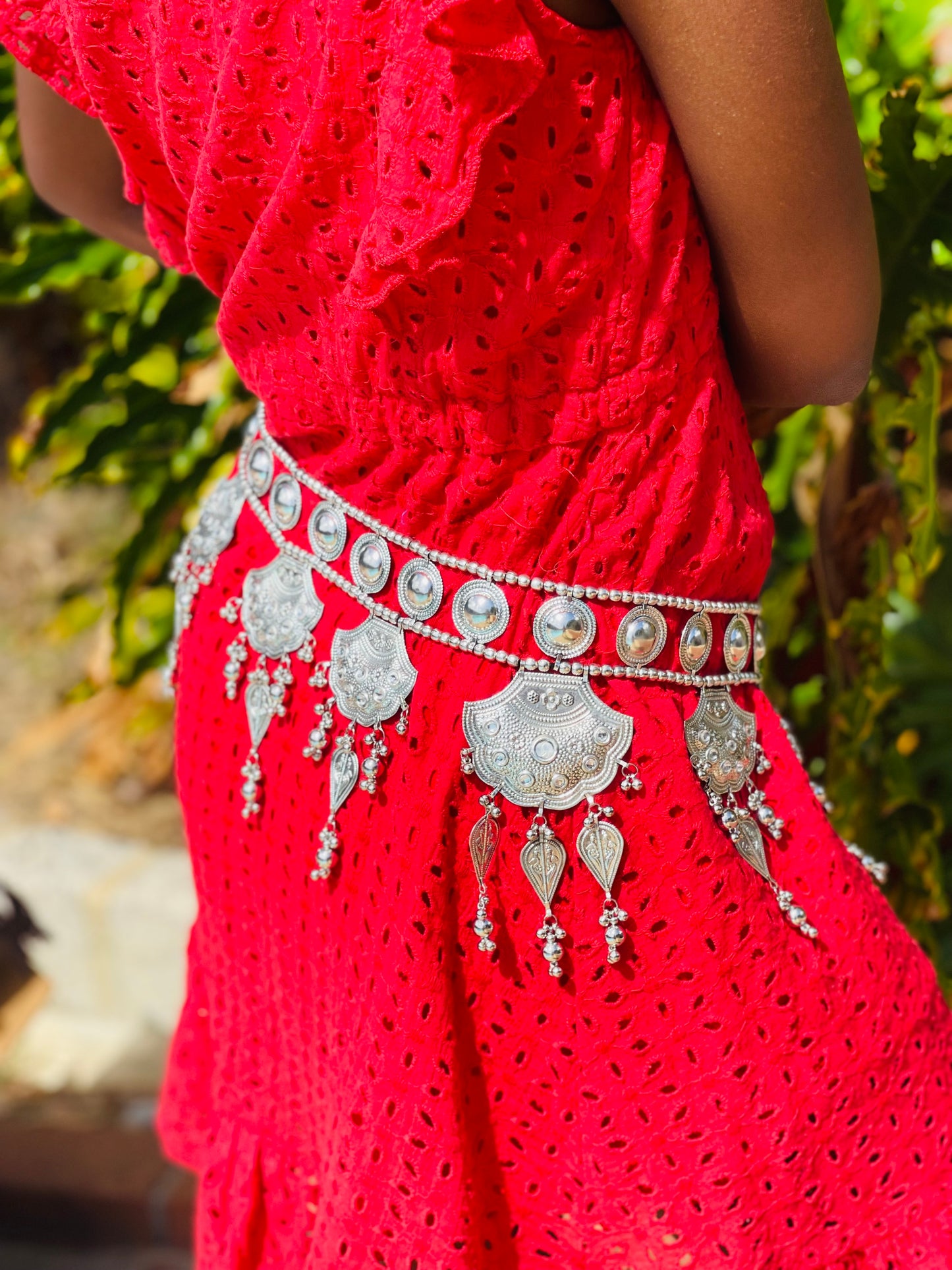 German Silver Hip Belts