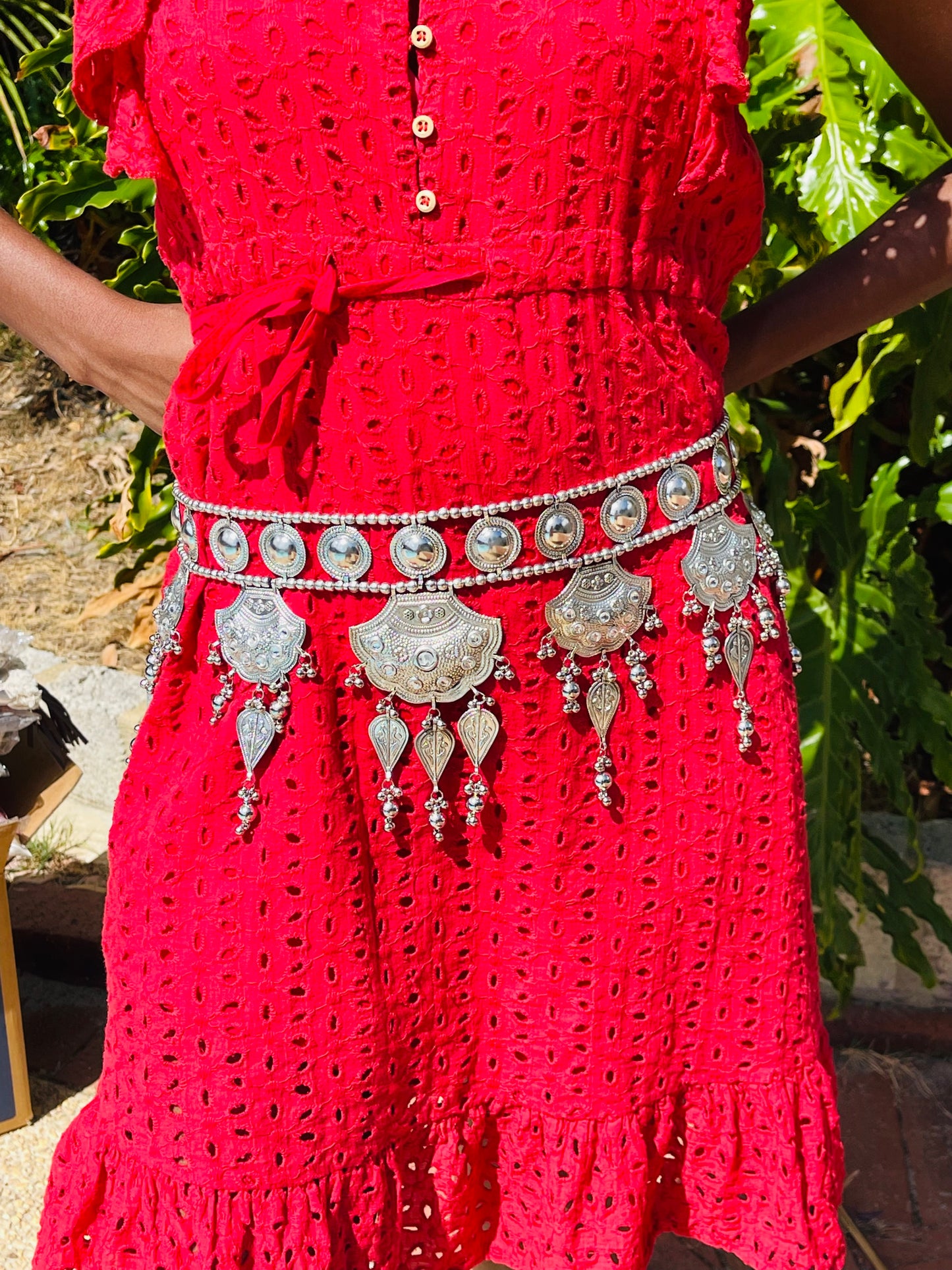 German Silver Hip Belts