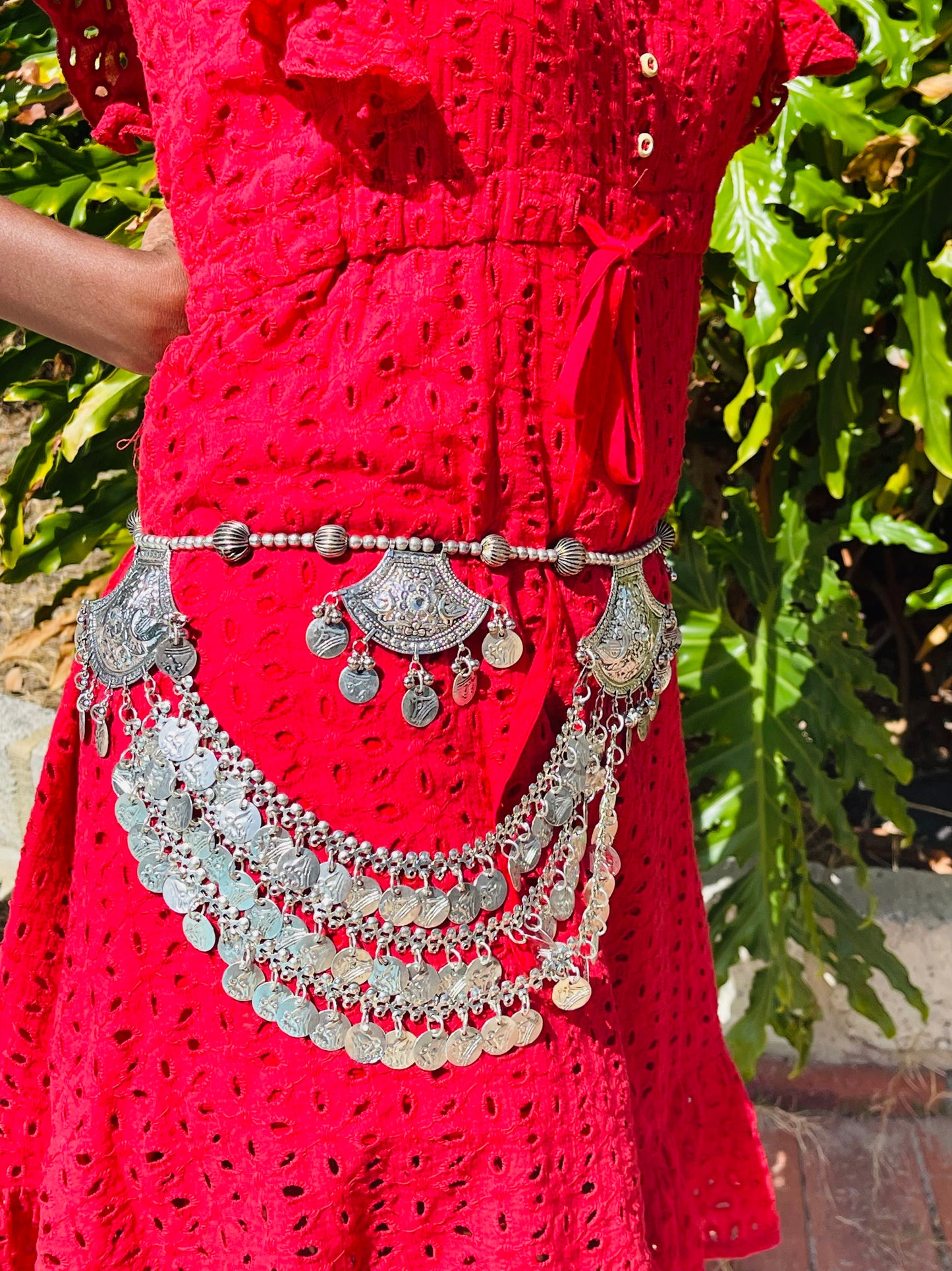 German Silver Hip Belts