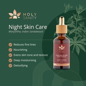Manjish Elixir Night Face Oil 50ml