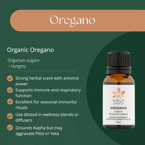 Organic Oregano Essential Oil 15ml