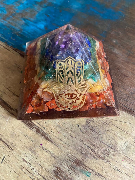 Chakra Crystal Pyramid
